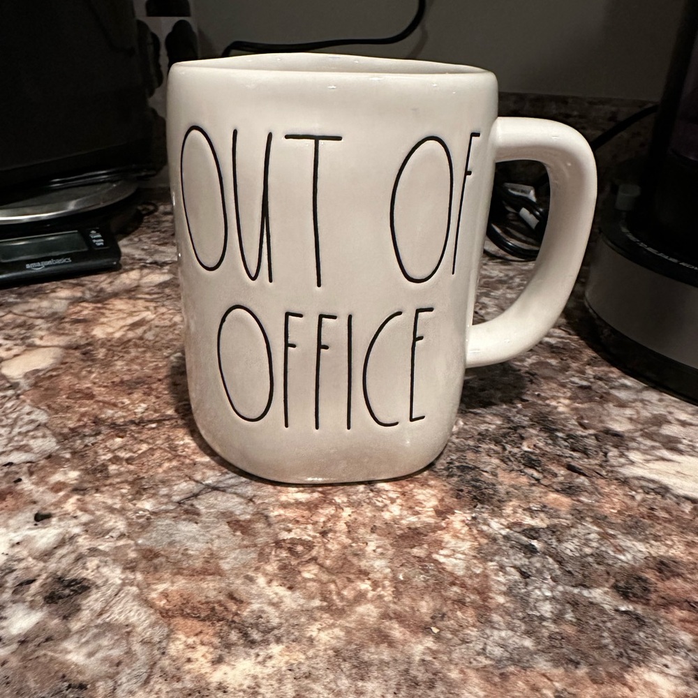 Rae Dunn Out Of Office Mug